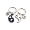 Yin Yang Friendship Keychain