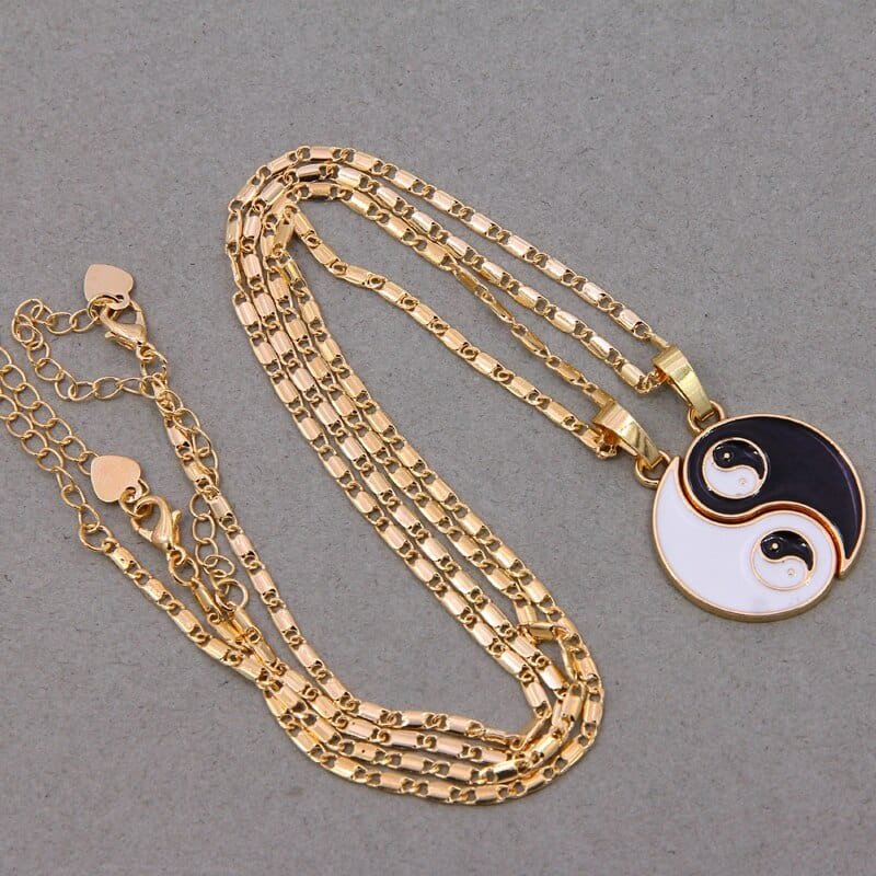Yin Yang Friendship Necklaces