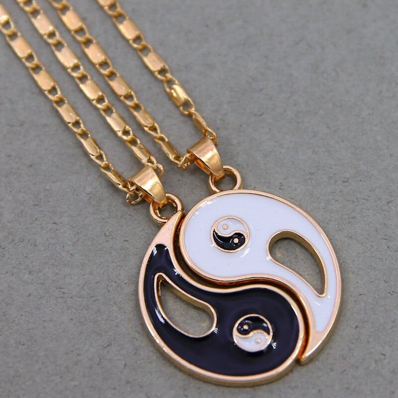 Yin Yang Friendship Necklaces
