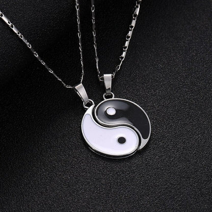 Yin Yang Friendship Necklaces