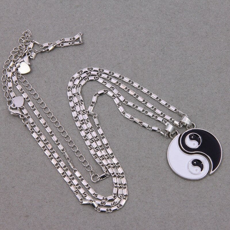 Yin Yang Friendship Necklaces