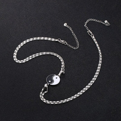 Yin Yang Friendship Necklaces