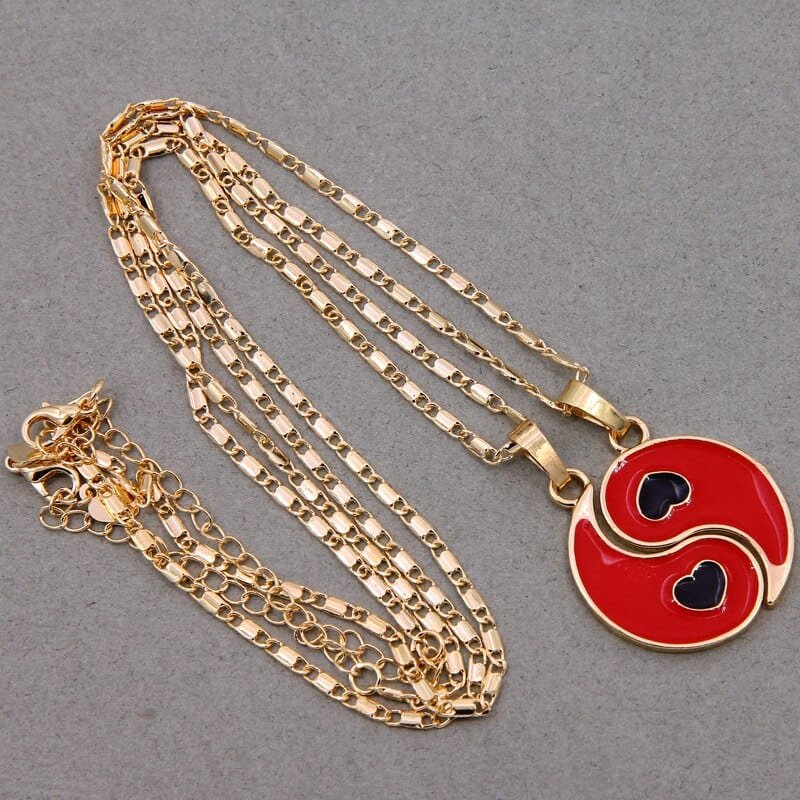 Yin Yang Friendship Necklaces