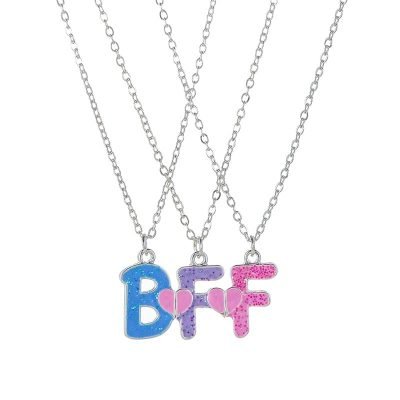 3 Matching Best Friend Necklaces