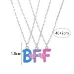 3 Matching Best Friend Necklaces