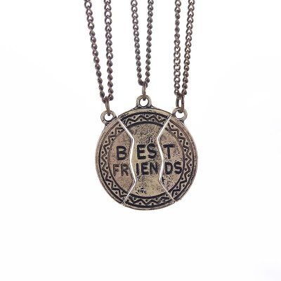 3 Part Best Friend Necklace