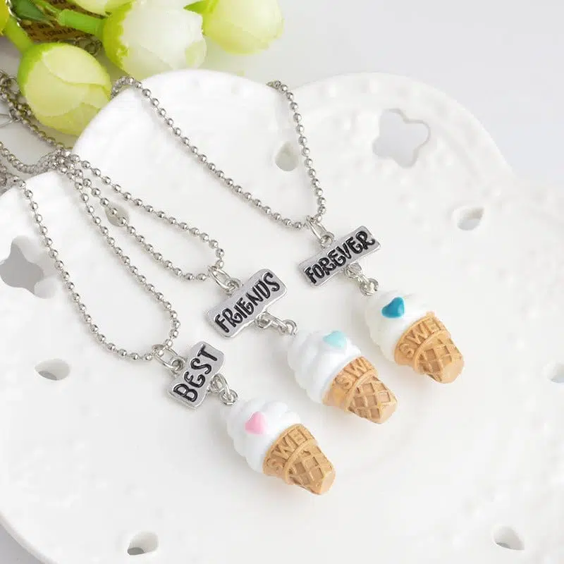 3 Person BFF Necklace