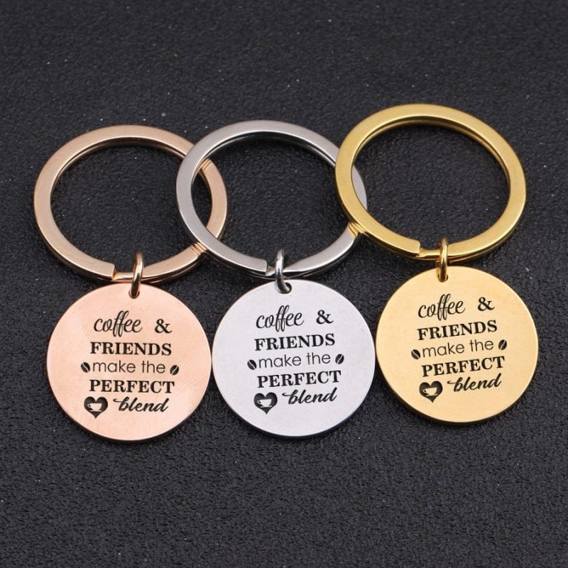 3 Piece Best Friends Keychain