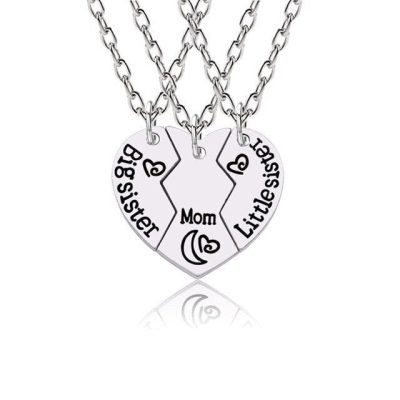 3 Piece Mother Daughter Necklace