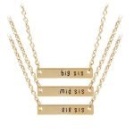 3 Piece Sister Necklace