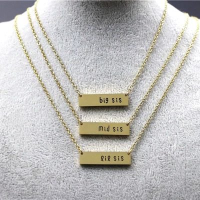 3 Piece Sister Necklace