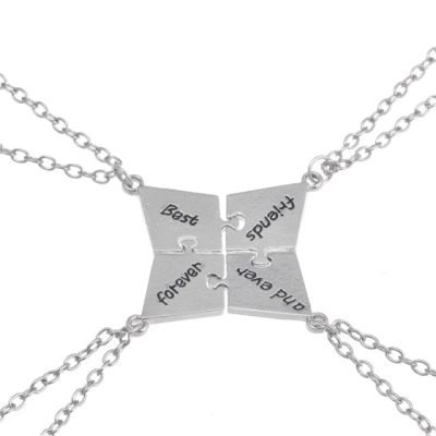 4 Part Friendship Necklace