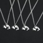 4 Piece Best Friend Necklace