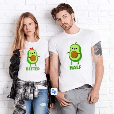 Avocado Couples Tee