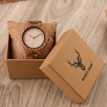 Bamboo Couple Watches Set