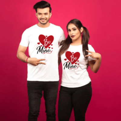 Be Mine Couple T-shirt