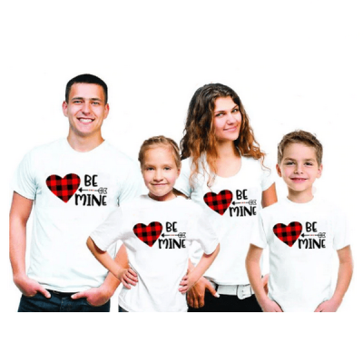 Be Mine Family Matching T-shirts