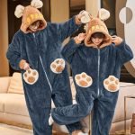 Bear Kigurumi Couples Onesies