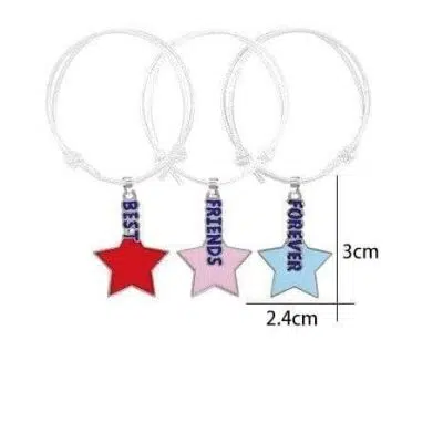 Best Friend Bracelets for Three