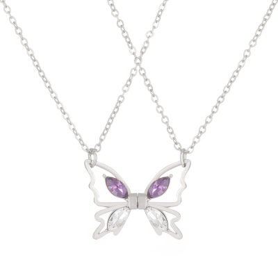 Best Friend Butterfly Necklaces