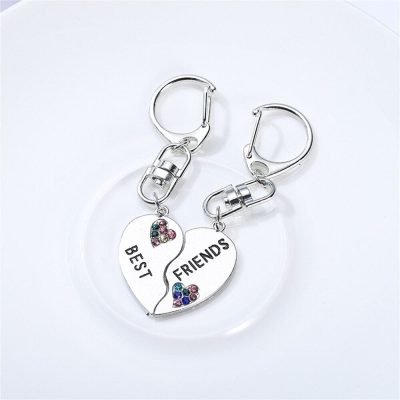 Best Friend Charm Keychains