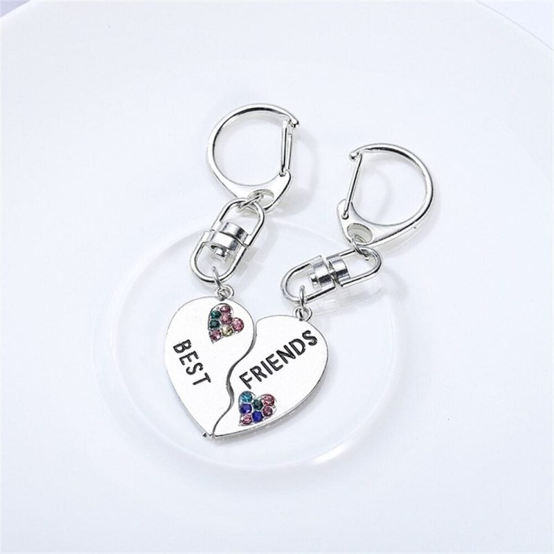 Best Friend Charm Keychains