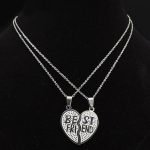 Best Friend Half Heart Necklace