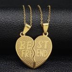 Best Friend Half Heart Necklace