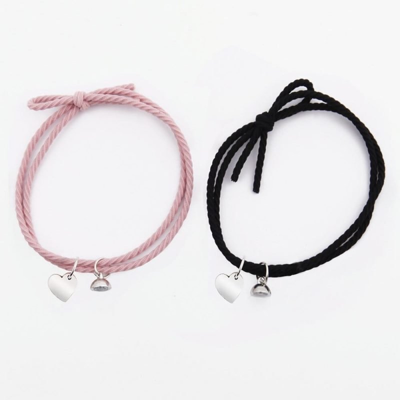 Best Friend Heart Bracelets