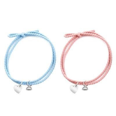 Best Friend Heart Bracelets