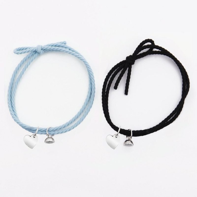 Best Friend Heart Bracelets