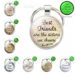 Best Friend Keychains Funny