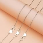 Best Friend Love Heart Necklace