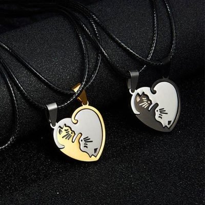 Best Friend Necklaces Magnetic