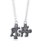 Best Friend Necklaces Puzzle Pieces