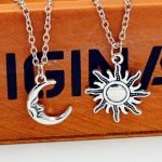 Best Friend Necklaces Sun and Moon