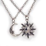 Best Friend Necklaces Sun and Moon