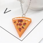 Best Friend Pizza Necklace