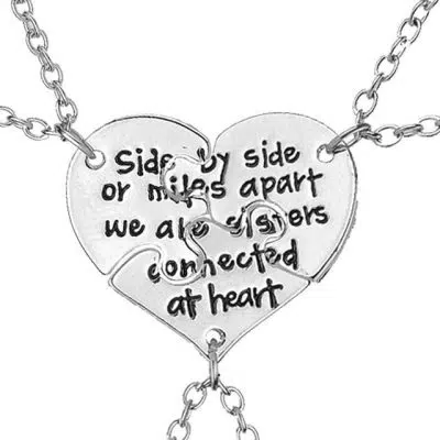 Best Friend Puzzle Necklace