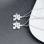 Best Friend Puzzles Piece Necklace