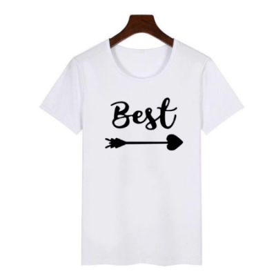 Best Friend White T-shirts