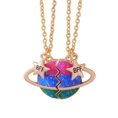 Best Friends Necklace Set 2 Piece