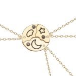 Best Friends Necklace Set 3 piece