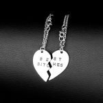 BFF Broken Heart Necklace