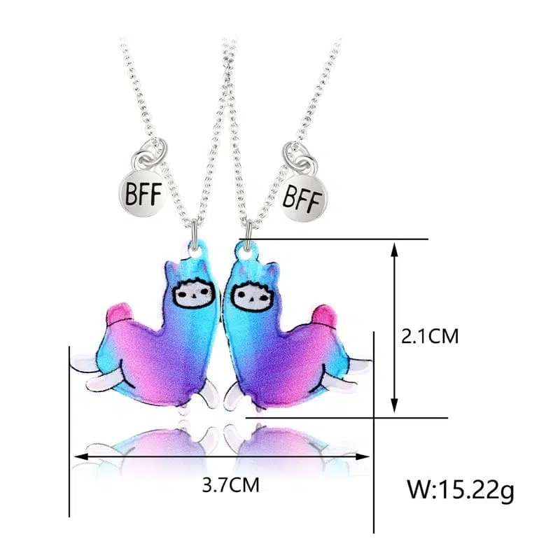 BFF Friendship Necklaces for 2