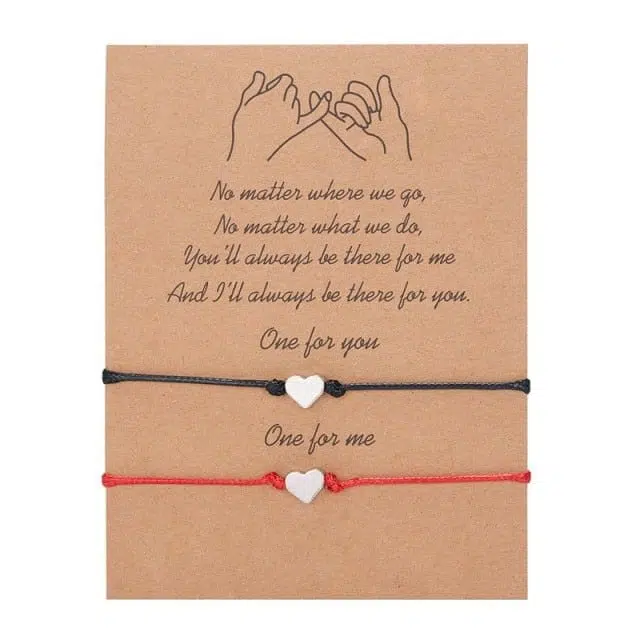 BFF Heart Bracelet