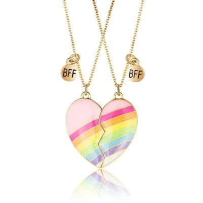 BFF Heart Necklace