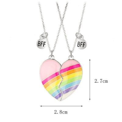 BFF Heart Necklace