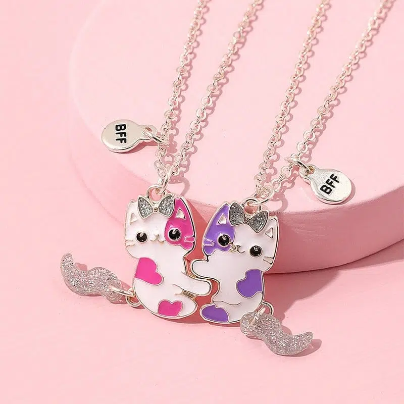 BFF Necklaces for 2 Magnetic