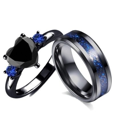 Black Diamond Engagement Rings